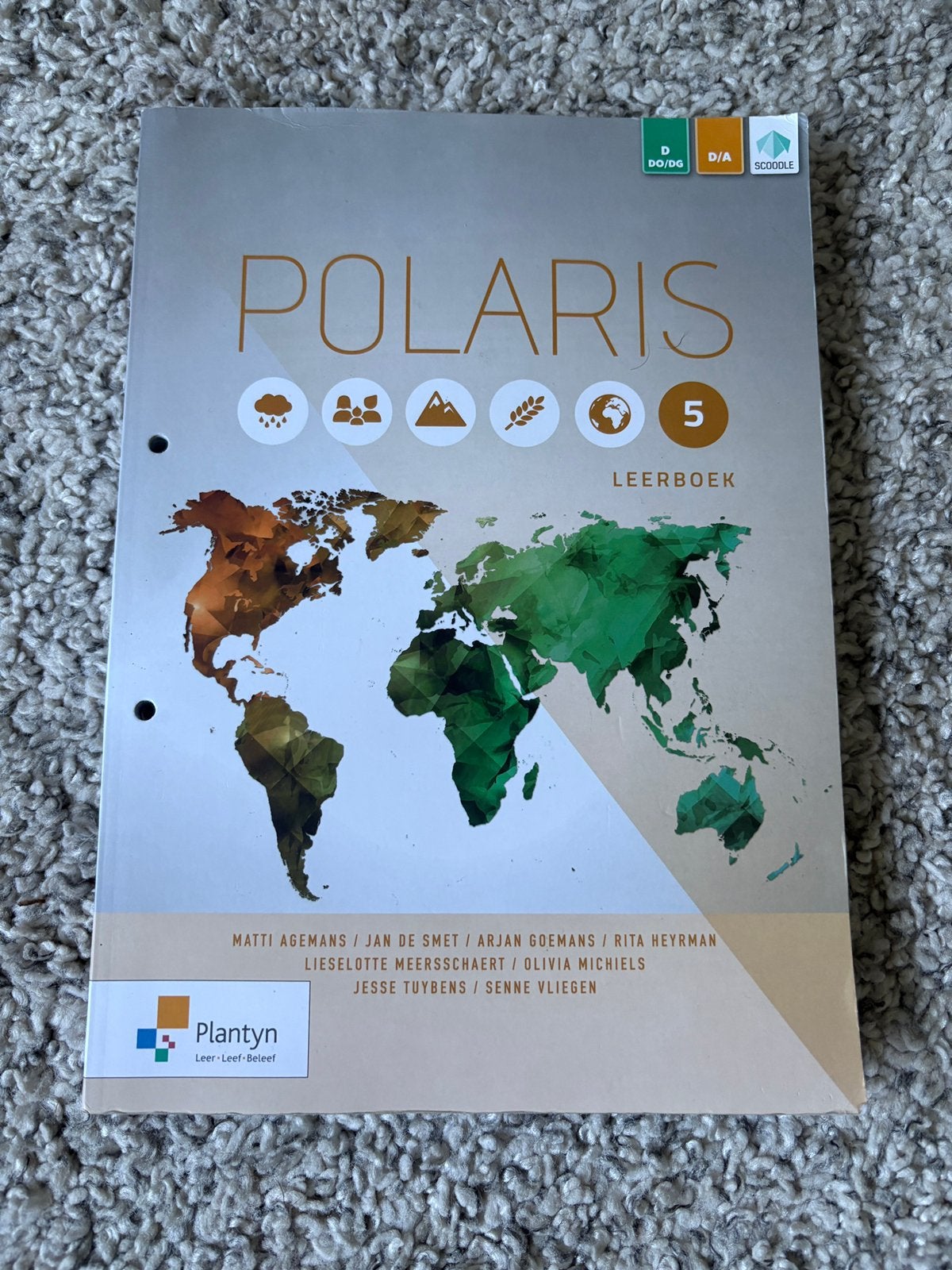Polaris 5, Boeken, Schoolboeken, Ophalen of Verzenden, Zo goed als nieuw, Aardrijkskunde