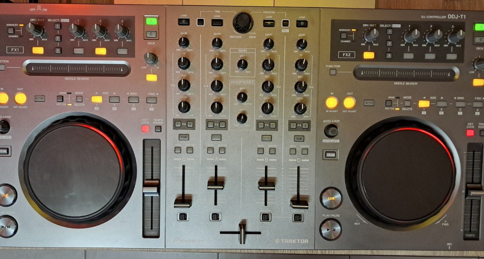 contrôleur pioneer ddj-t1, Enlèvement, DJ-Set, Pioneer