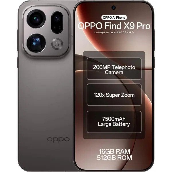 Oppo find x9 pro met Hasselblad Teleconverter kit, Ophalen, Gebruikt, Zonder simlock