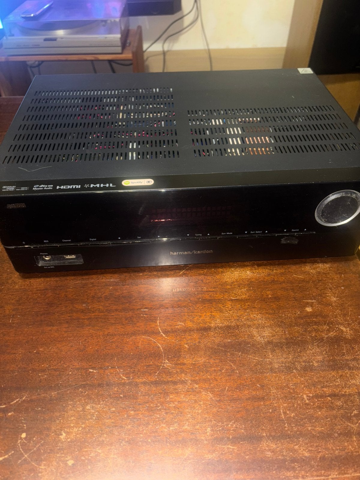 Harman Kardon versterker, Audio, Tv en Foto, Ophalen of Verzenden, Gebruikt, Overige merken
