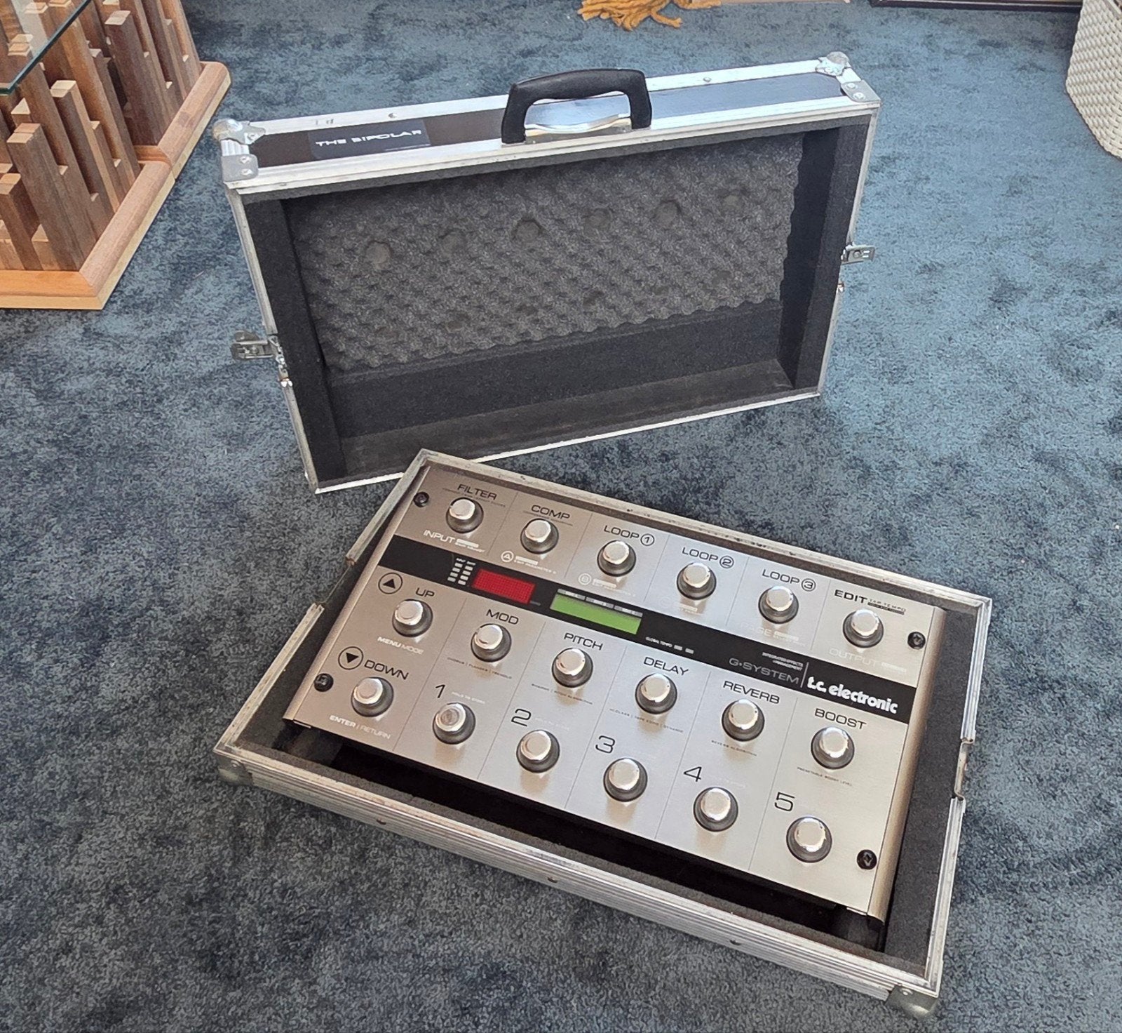 TC Electronic G-System with case, Enlèvement, Utilisé, Multi-effet