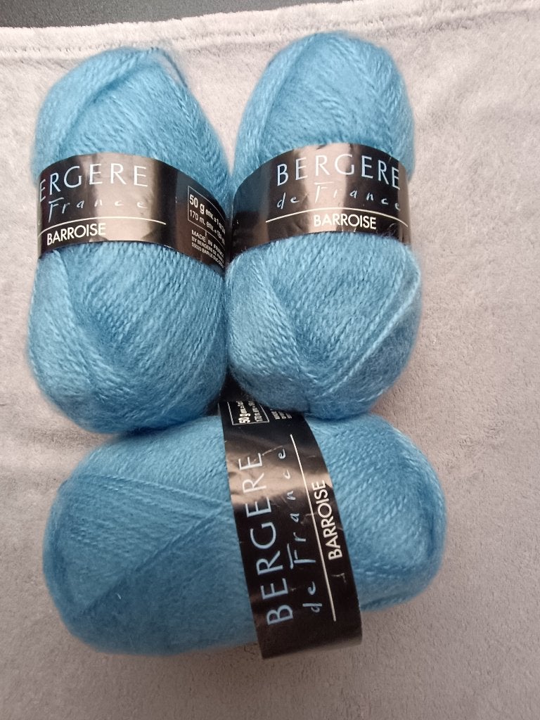 Bergère de France BARROISE 3 x 50 gr, Hobby & Loisirs créatifs, Enlèvement ou Envoi, Neuf, Tricot ou Crochet, Laine ou Fils