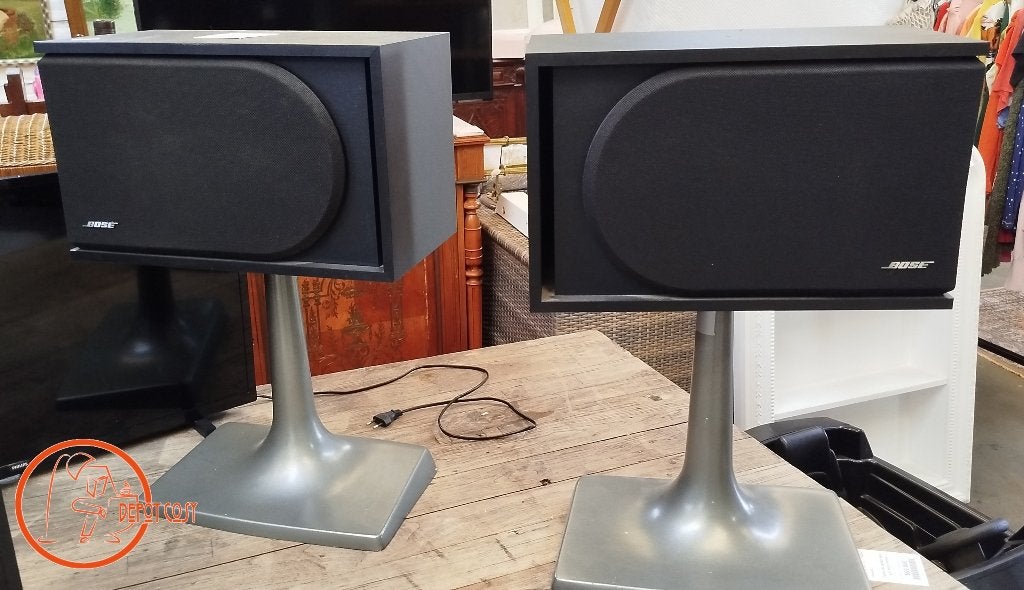Enceintes BOSE 4.2 Series II + pieds d'origine BOSE, .., .., Bass-reflex, Comme neuf