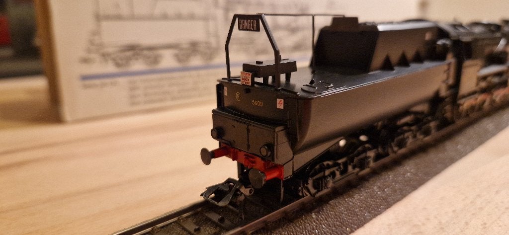 Märklin 34158 H0 Locomotive à Vapeur CFL 5603 Noire, Hobby & Loisirs créatifs, Trains miniatures | HO, Enlèvement ou Envoi, Comme neuf