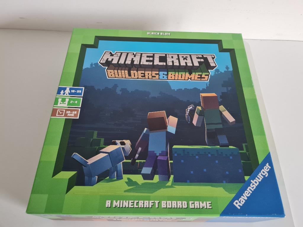 minecraft : builders & biomes - Ravensburger, Hobby en Vrije tijd, Ophalen of Verzenden