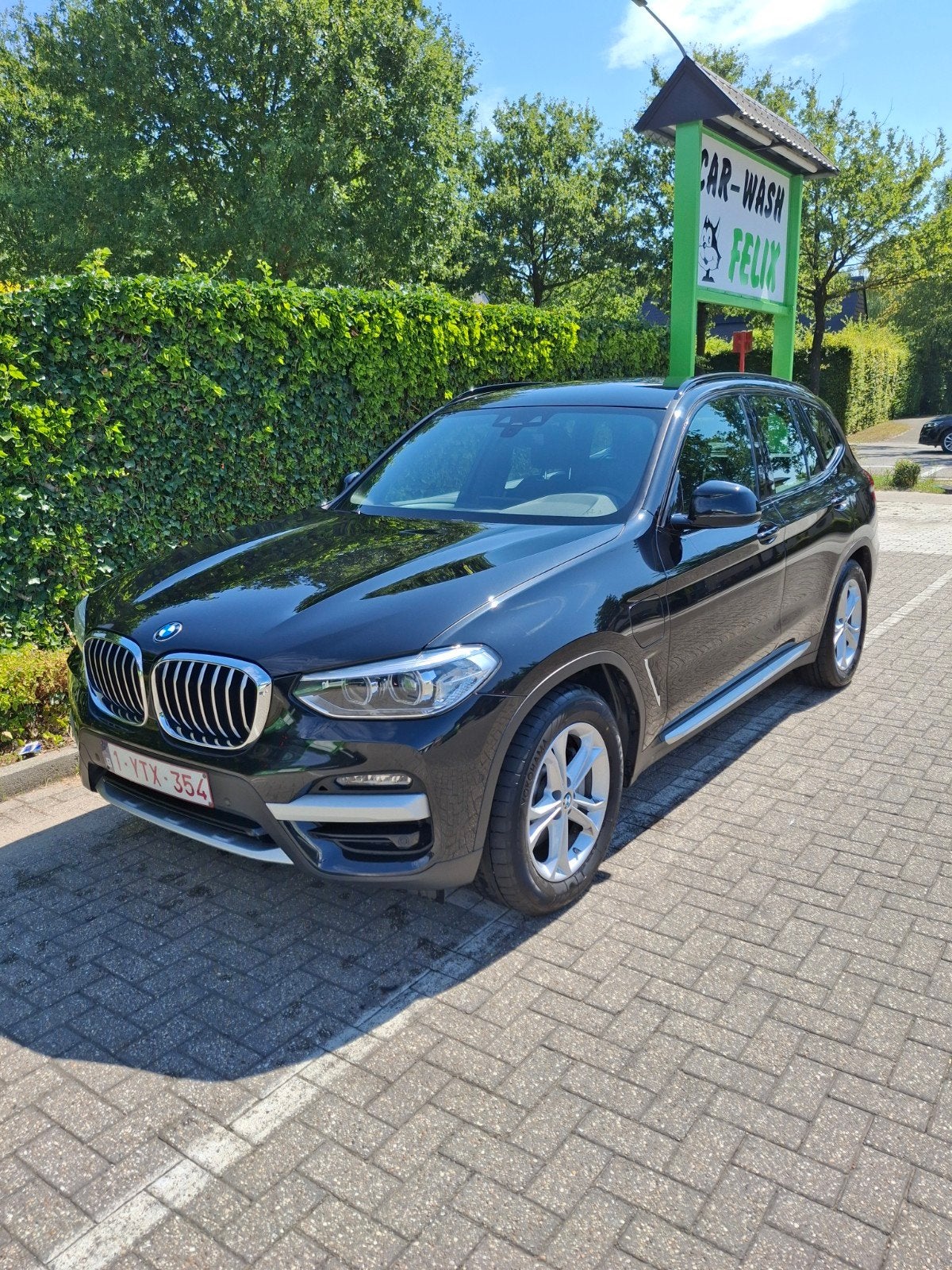 BMW X3, Auto's, BMW, Automaat, Zwart, Zwart, Leder