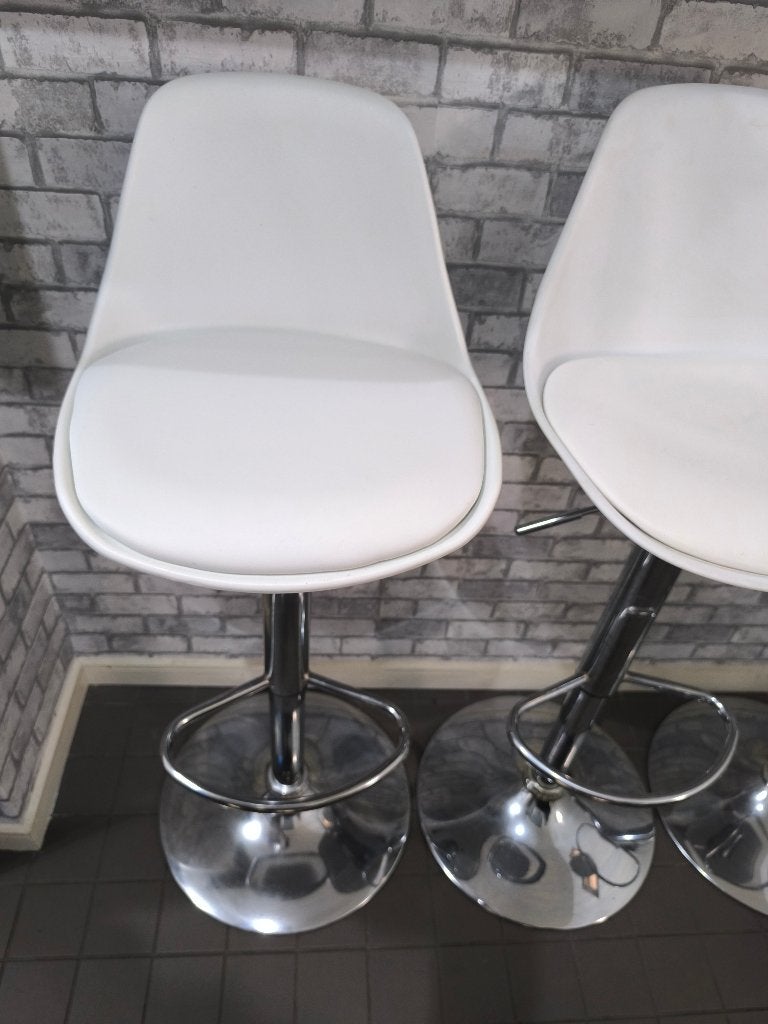 Chaise de bar lot de 3, 3 tabourets, Utilisé, Métal, 60 à 90 cm