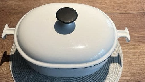 Potmaat 29 van het merk „Le Creuset”, Ophalen, Gebruikt, Gietijzer, Kookpan of Snelkookpan