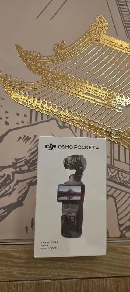 Combo créateur Dji Osmo Pocket 4, TV, Hi-fi & Vidéo, Enlèvement ou Envoi, Comme neuf