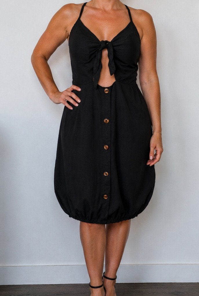 Robe Noire Sexy Made In Italy Taille Unique Neuve Avec Étiqu, Vêtements | Femmes, Enlèvement ou Envoi