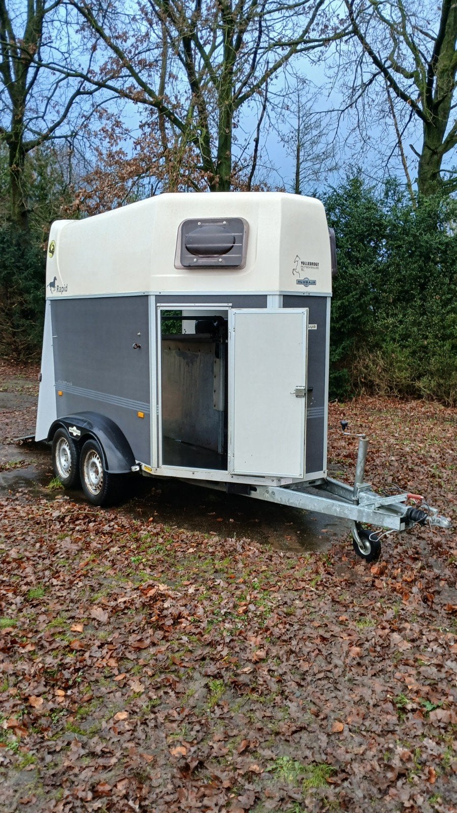humbaur 2 paards trailer, Dieren en Toebehoren, Paarden en Pony's | Trailers en Aanhangwagens, Ophalen