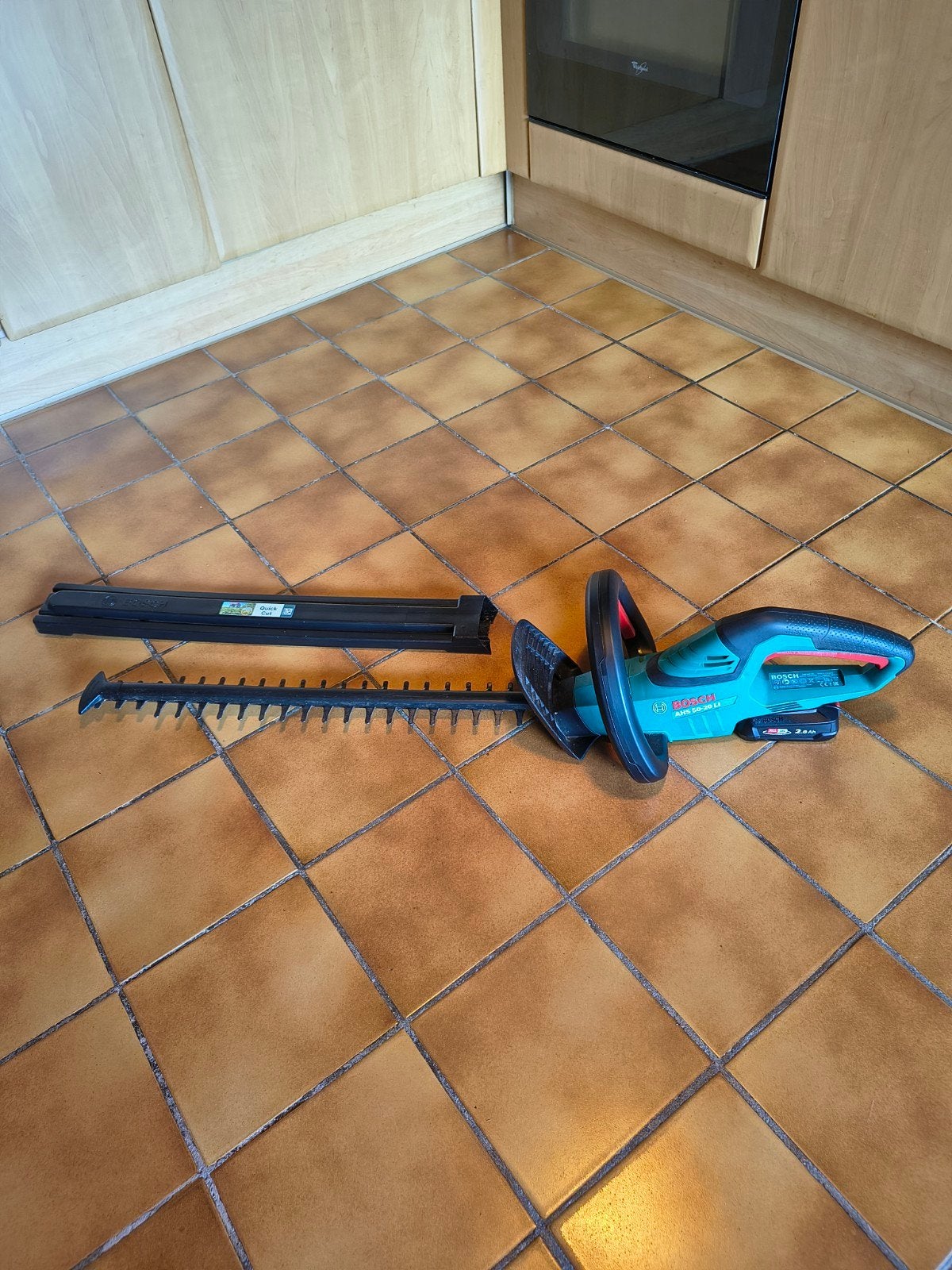 Bosch AHS 50-20 LI accu 18V heggenschaar, Tuin en Terras, Ophalen, Accu