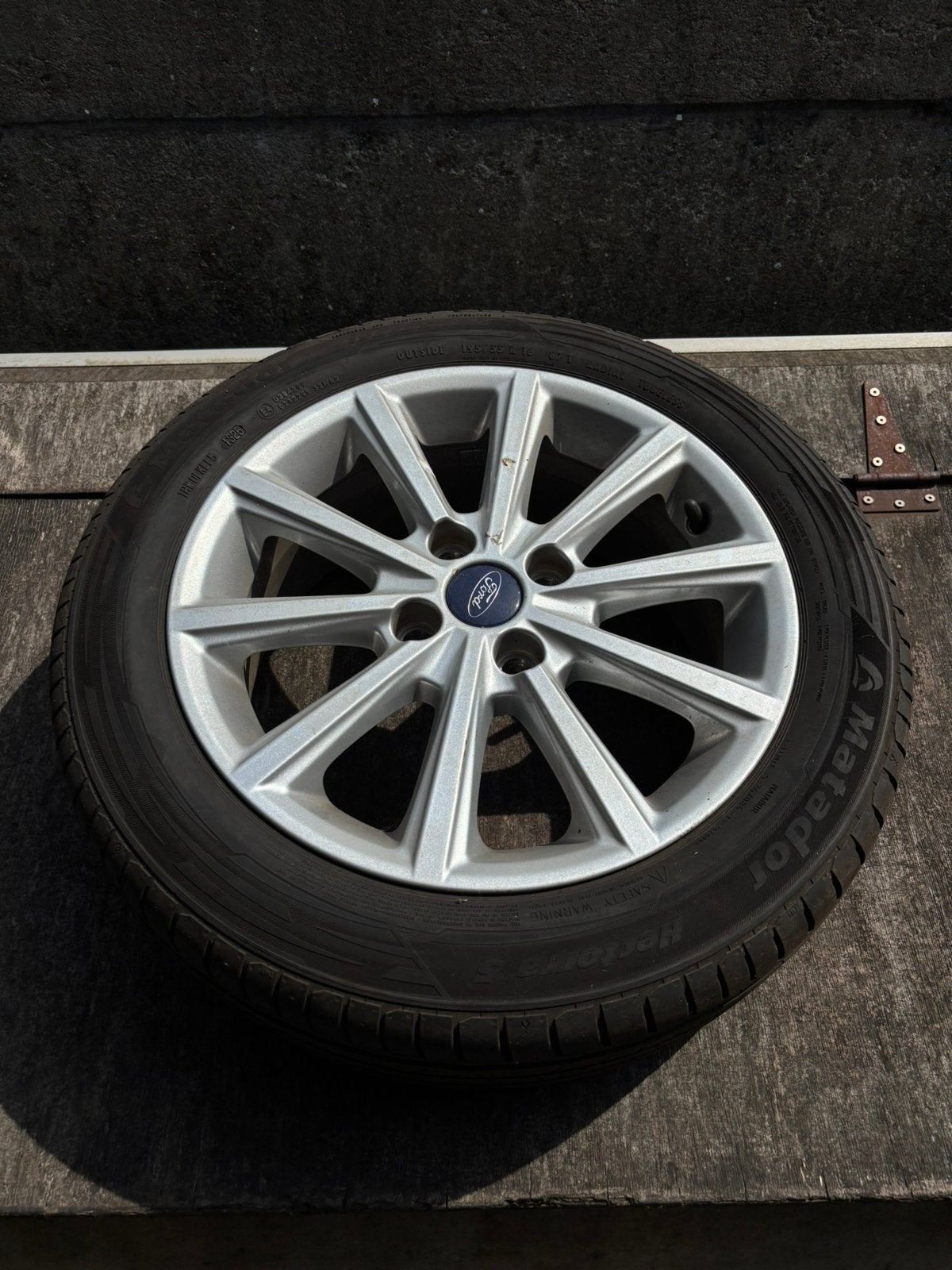 Ford fiesta 2015 velgen+banden, Auto-onderdelen, Ophalen, Gebruikt, Ford
