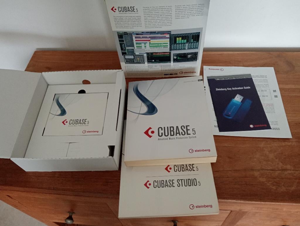 Cubase 5 Steinberg, Enlèvement, Comme neuf, MacOS