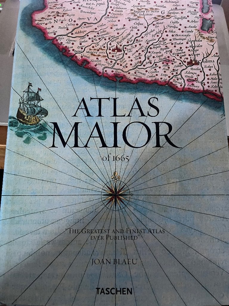 Boek taschen atlas maior of 1665, Livres, Atlas & Cartes géographiques, Enlèvement