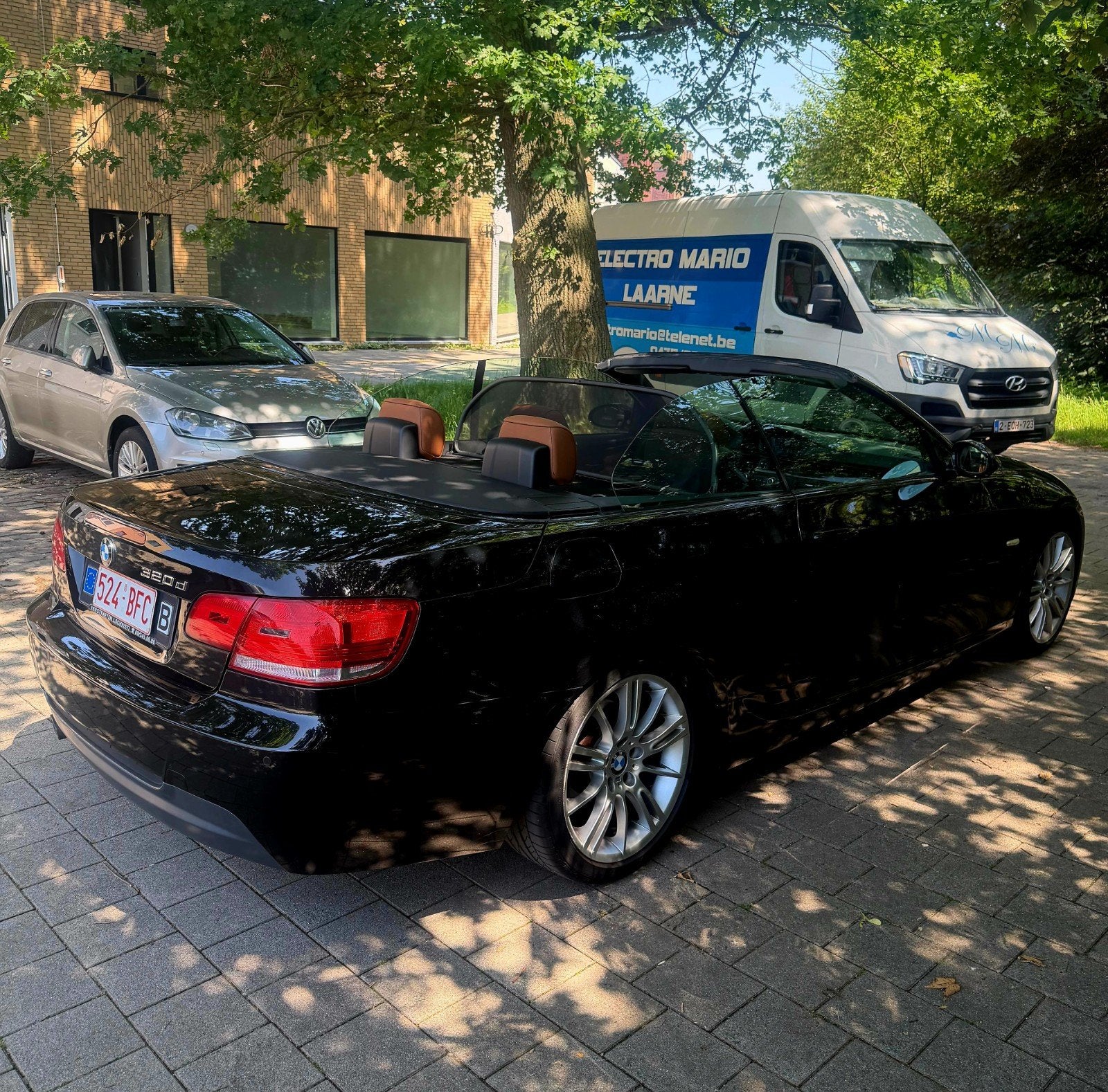 BMW 320d Cabriolet M Package 1er propriétaire, Euro 5, Achat, Cabriolet, Diesel