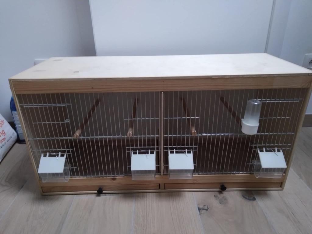 cage d élevage en bois de 82 cm état neuf, Enlèvement, Comme neuf, Bois, Cage d'élevage