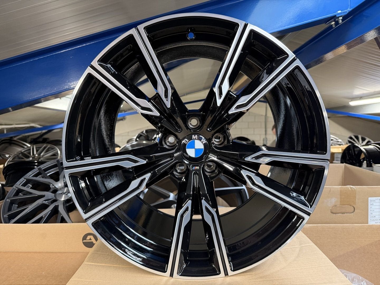 NIEUW 20inch BMW M747 Performance Style Breedset Velgen X5 X, Auto-onderdelen, Banden en Velgen, Banden en Velgen, 20 inch, Personenwagen