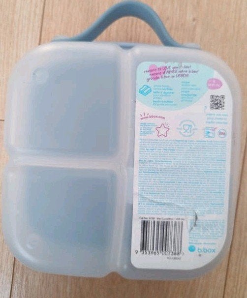 b.box bento mini-lunchbox, BPA-vrij, Blauw, Nieuw, Ophalen of Verzenden