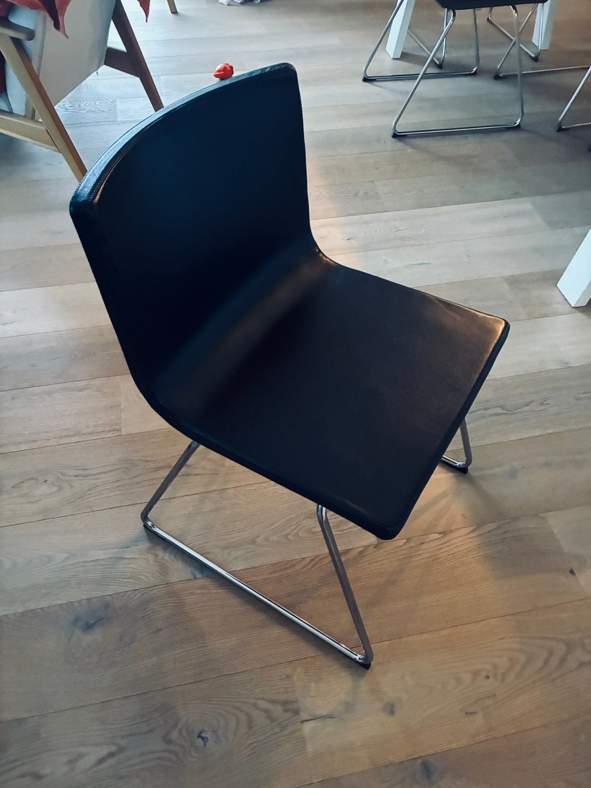 Mooie ikea stoelen set 6 stuks, Maison & Meubles, Comme neuf, Enlèvement, Cinq, Six Chaises ou plus, Noir