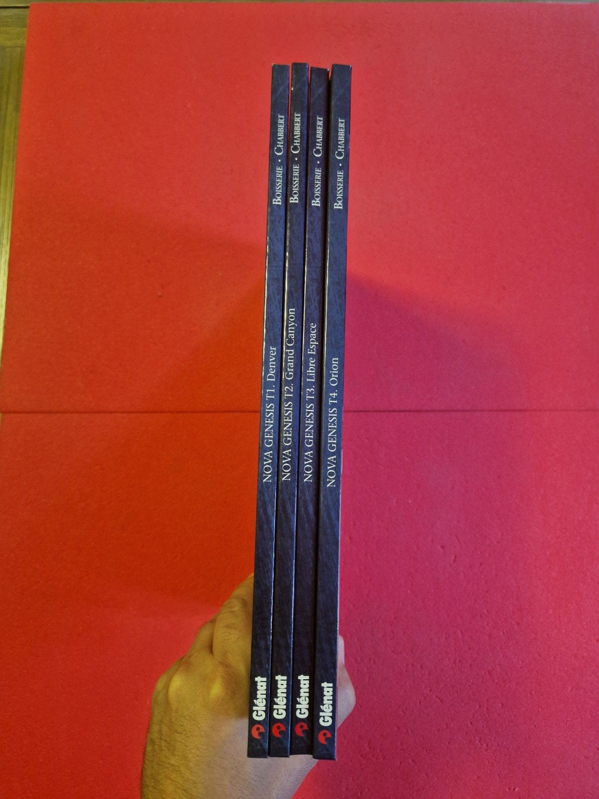 lot de 4 bd nova genesis 1 à 4,EO, avec ex libris, Enlèvement ou Envoi