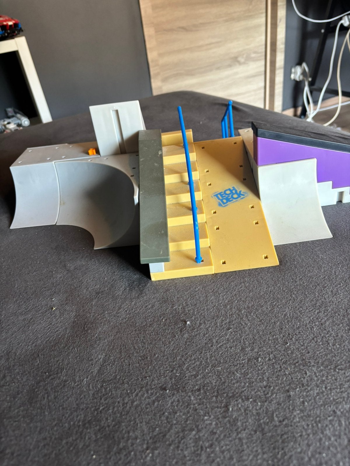 Tech deck vinger skateboard ramp, Verzamelen, Ophalen, Zo goed als nieuw