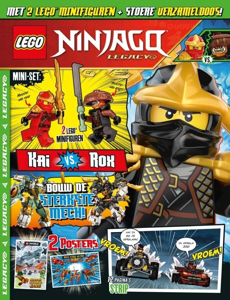 Lego Ninjago: Legacy — tijdschrift Kai Vs Rox, Ophalen