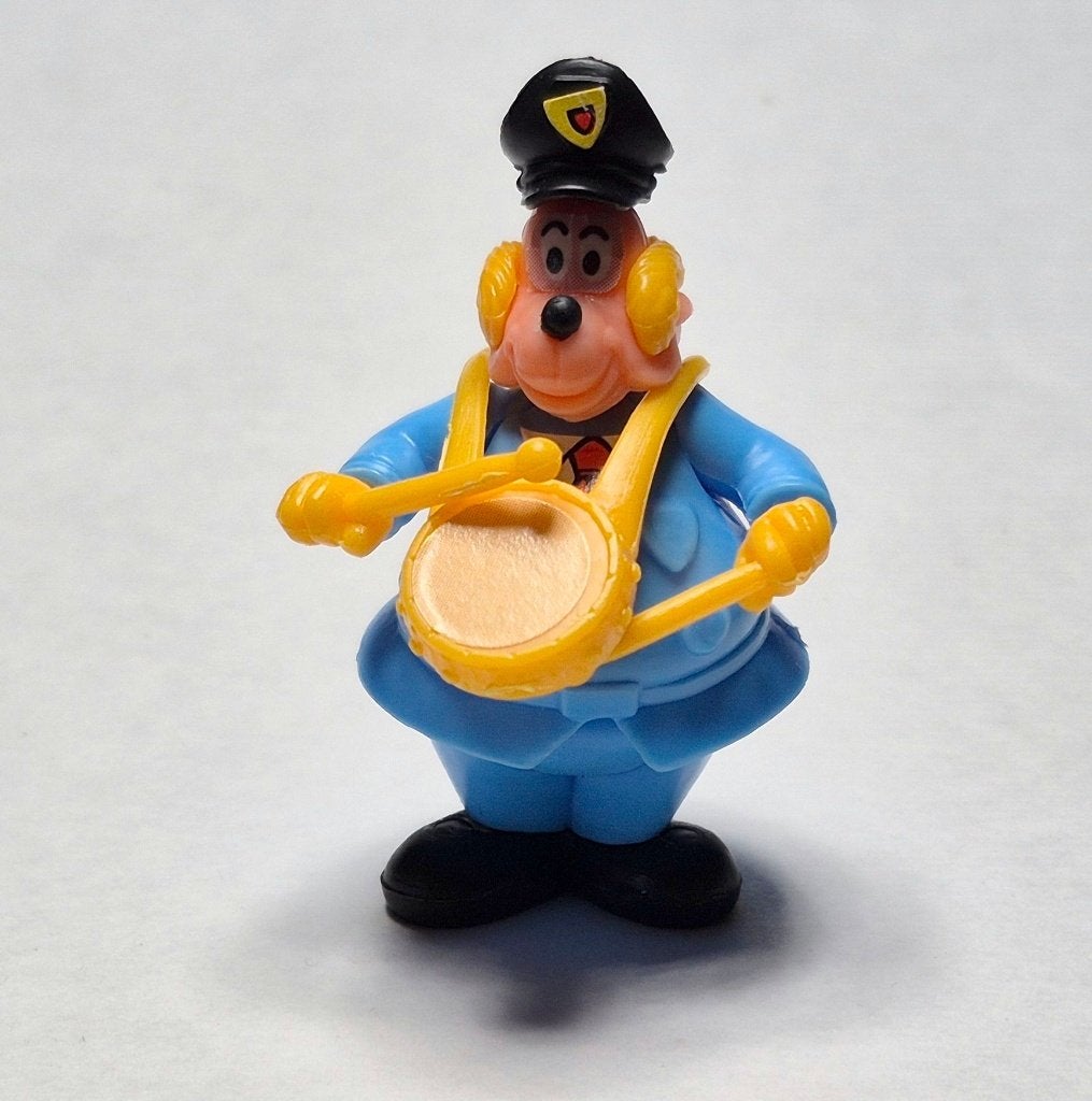 Micky et Compagnie 1990 Commissaire Finot bouche fermée, Collections, Enlèvement ou Envoi, Utilisé, Figurines