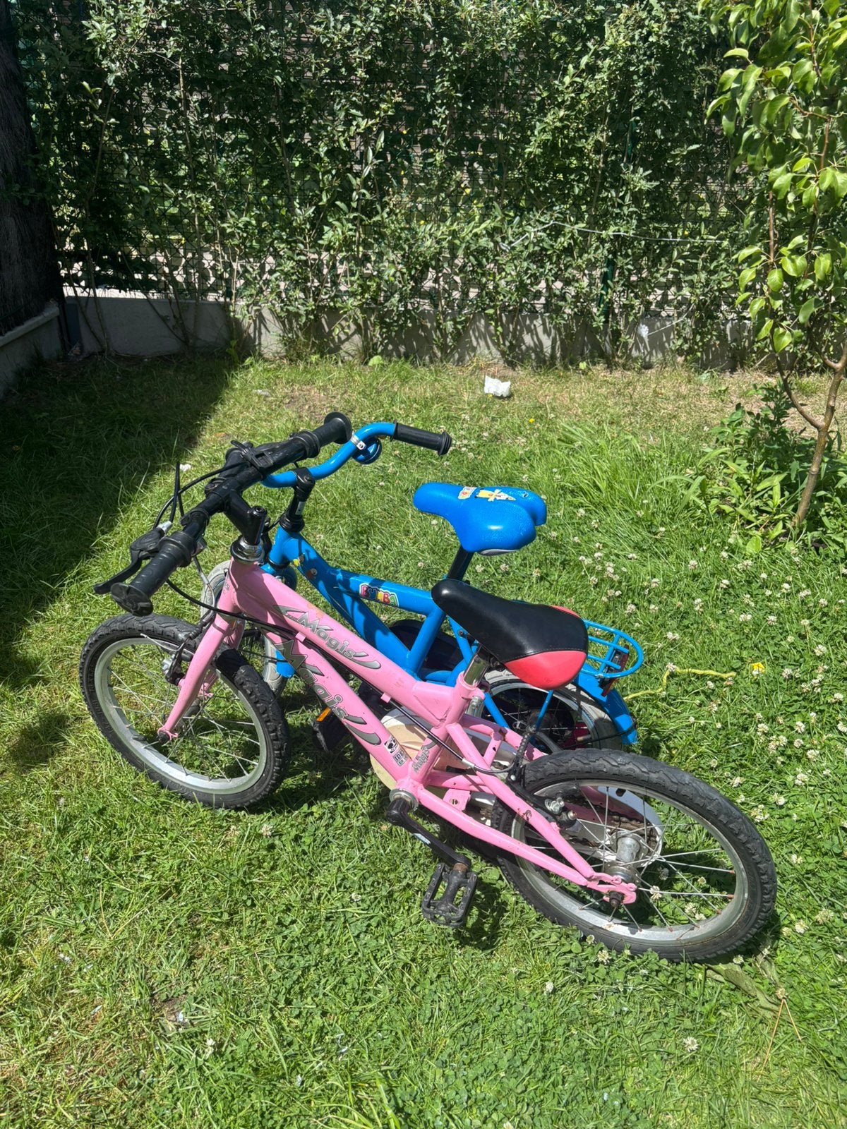 Twee kinder fietsen, Ophalen, Zo goed als nieuw