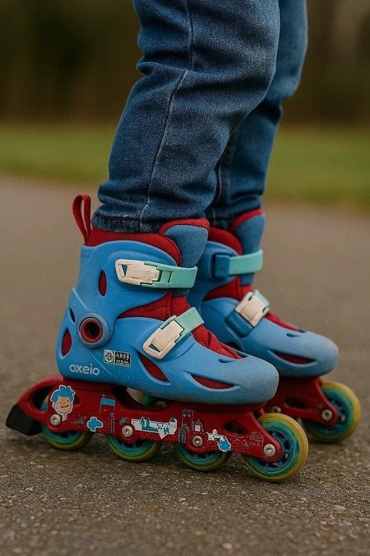 Roller enfant taille 32-43, Sports & Fitness, Autres marques, Rollers 4 roues en ligne, Enlèvement ou Envoi, Réglable