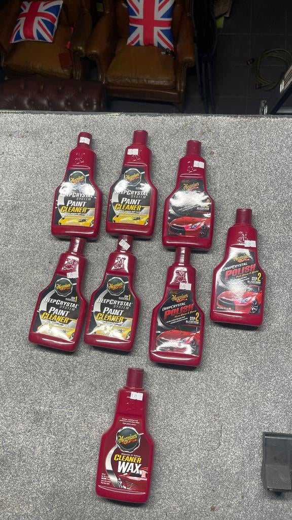 Set van 8 Meguiar's Deep Crystal-producten - Nieuw -30%, Ophalen of Verzenden