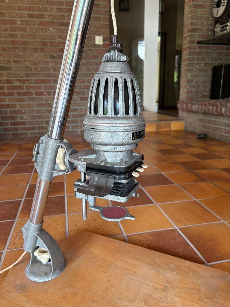 Vintage Meopta Axomat Ia fotovergroter, Audio, Tv en Foto, Foto | Doka Apparatuur, Gebruikt, Vergroter, Meopta, Ophalen