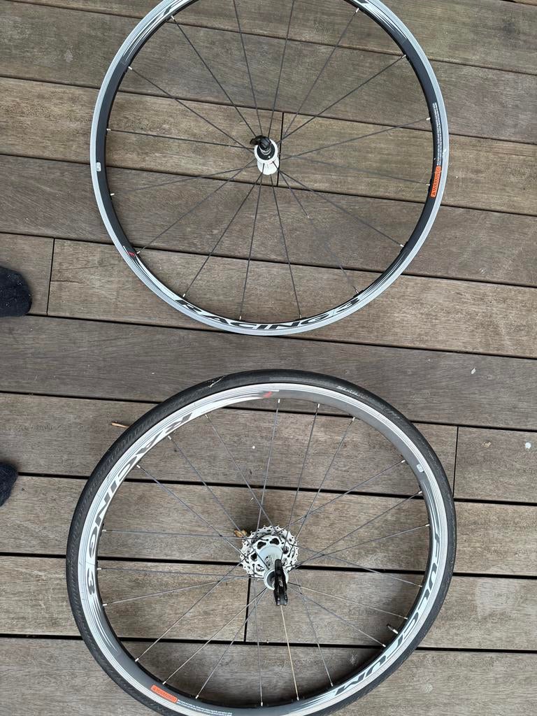 racefiets wielen volle wielen set, Ophalen, Zo goed als nieuw, 28 inch