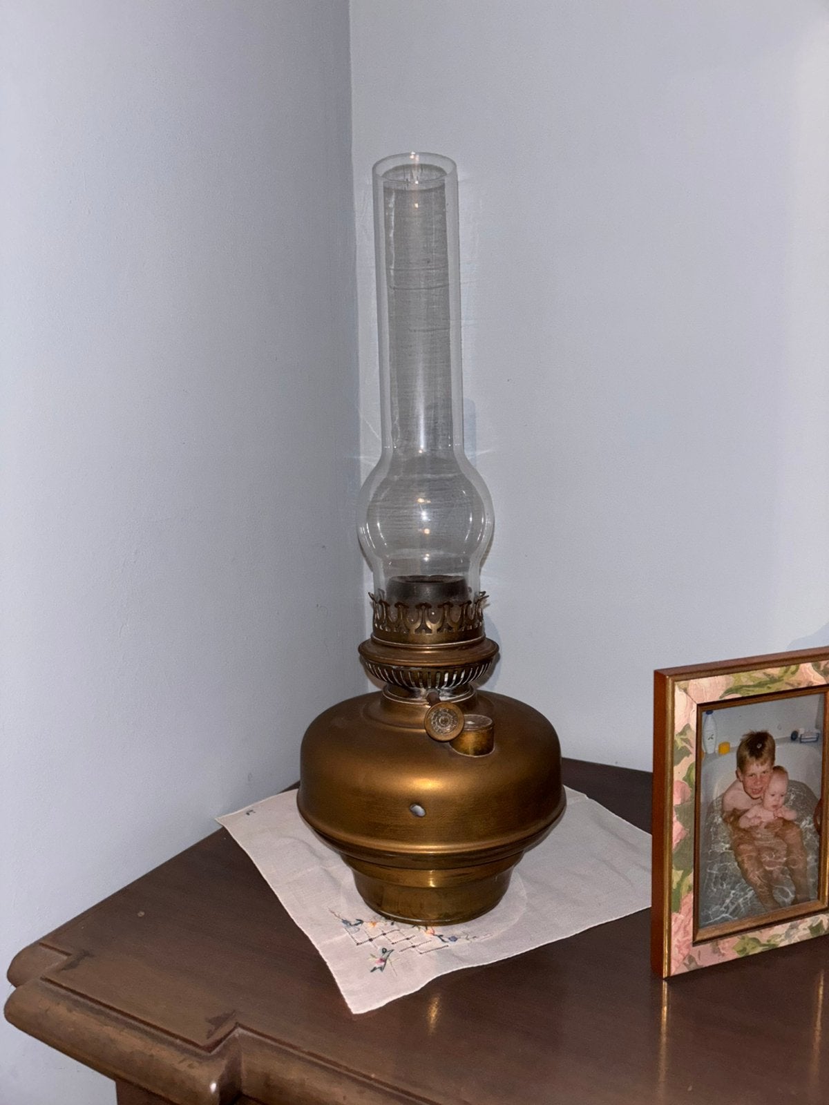 Petroleumlamp, Antiek en Kunst, Ophalen