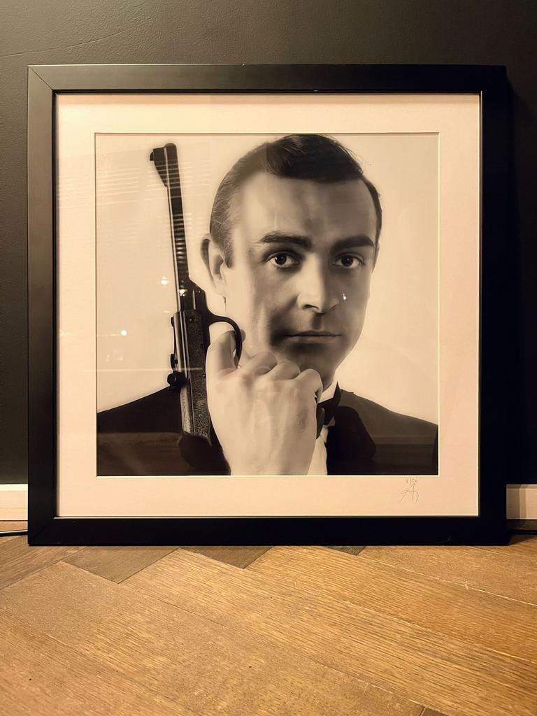 Gelimiteerde originele kunstfoto James Bond 007!, Ophalen