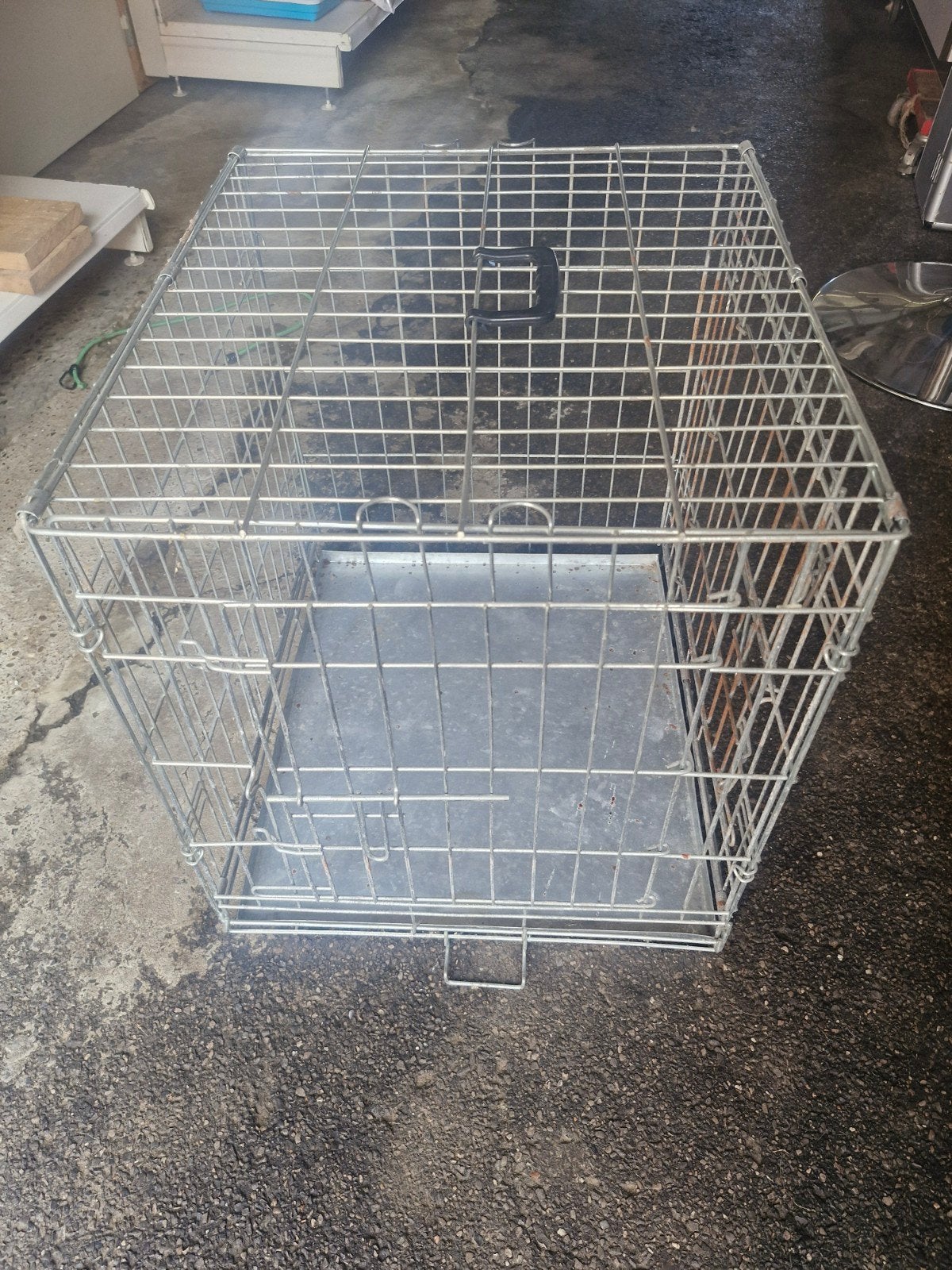 Cage pour chien en métal de 60 cm de haut, 60 cm de large et, Animaux & Accessoires, Enlèvement