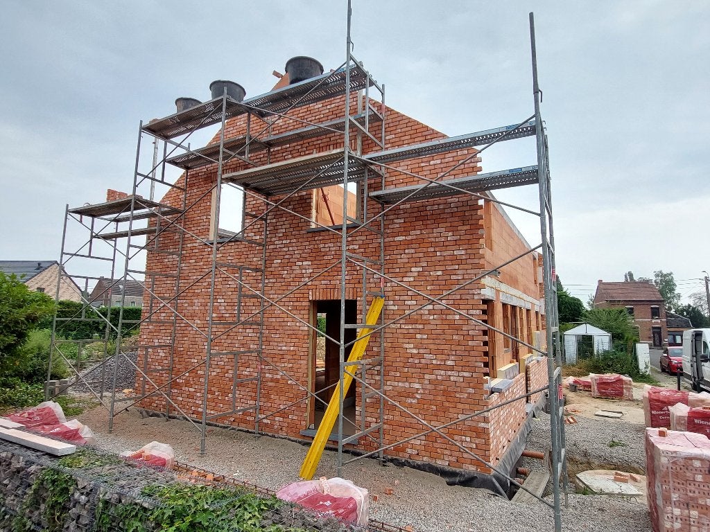 Echafaudage de maçon, Bricolage & Construction, Échafaudages, Enlèvement, Comme neuf, Échafaudage de façade, 5 mètres de hauteur ou plus