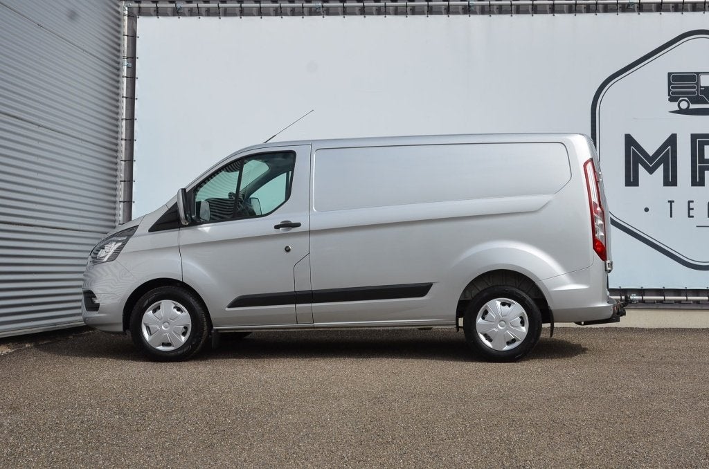 Ford Transit Custom- L1- Automaat- Cruise- Airco- 16990+BTW, Autos, Camionnettes & Utilitaires, Argent ou Gris, Achat, Euro 6