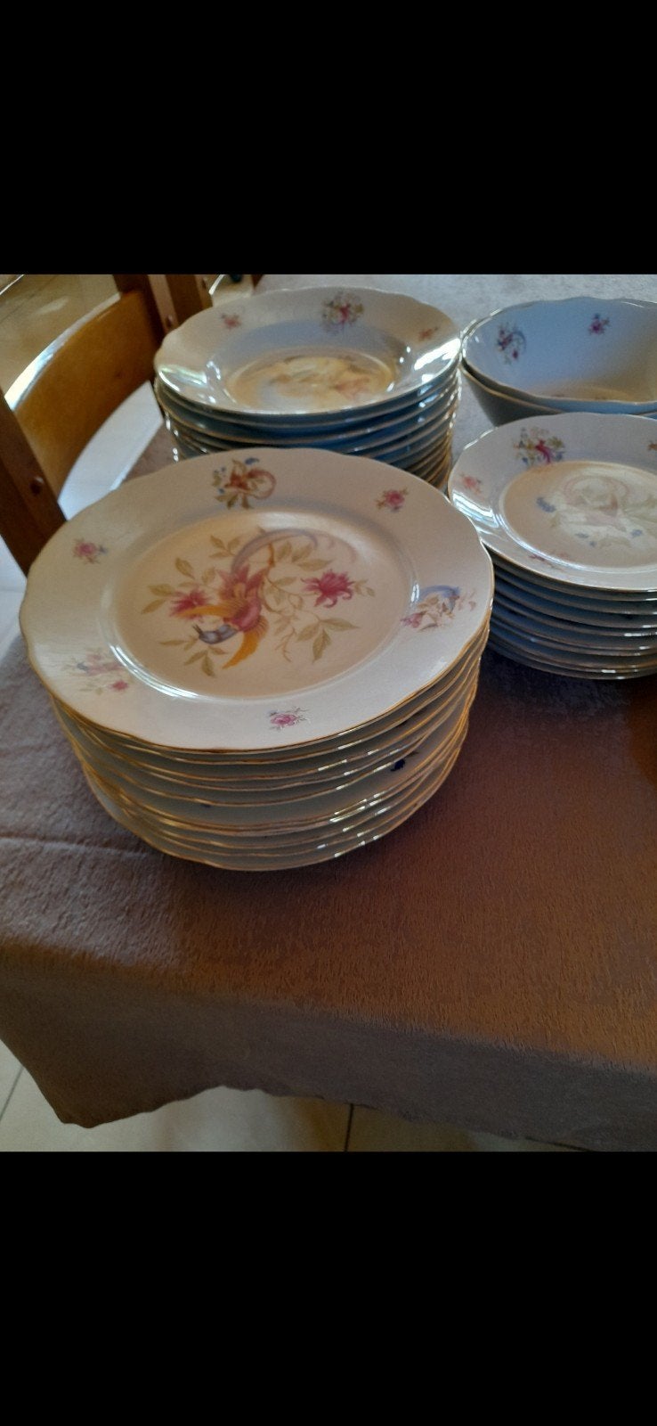 Service de table porcelaine diadem bavaria waldsassen, Enlèvement