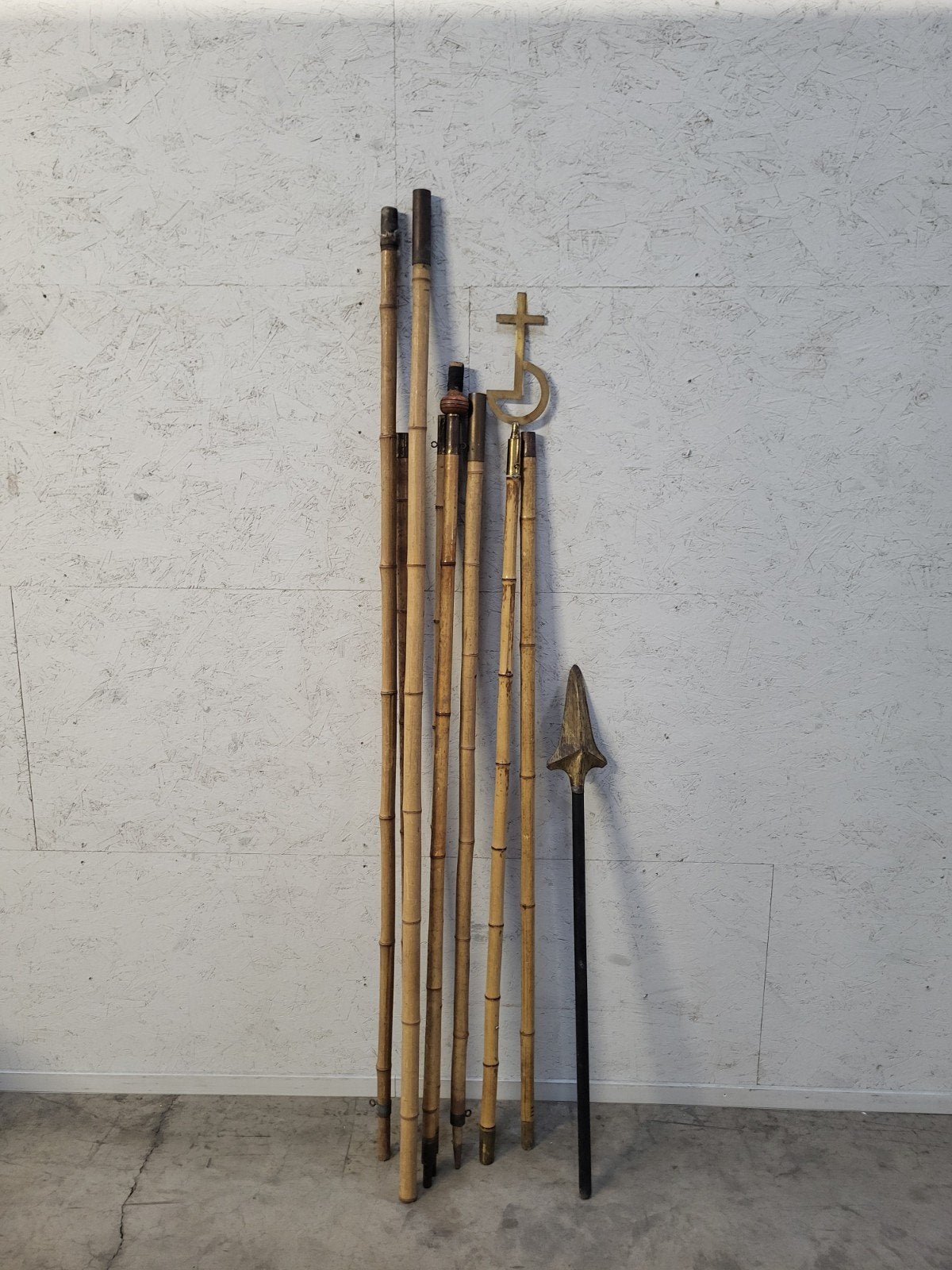 processie palen, Antiek en Kunst, Ophalen
