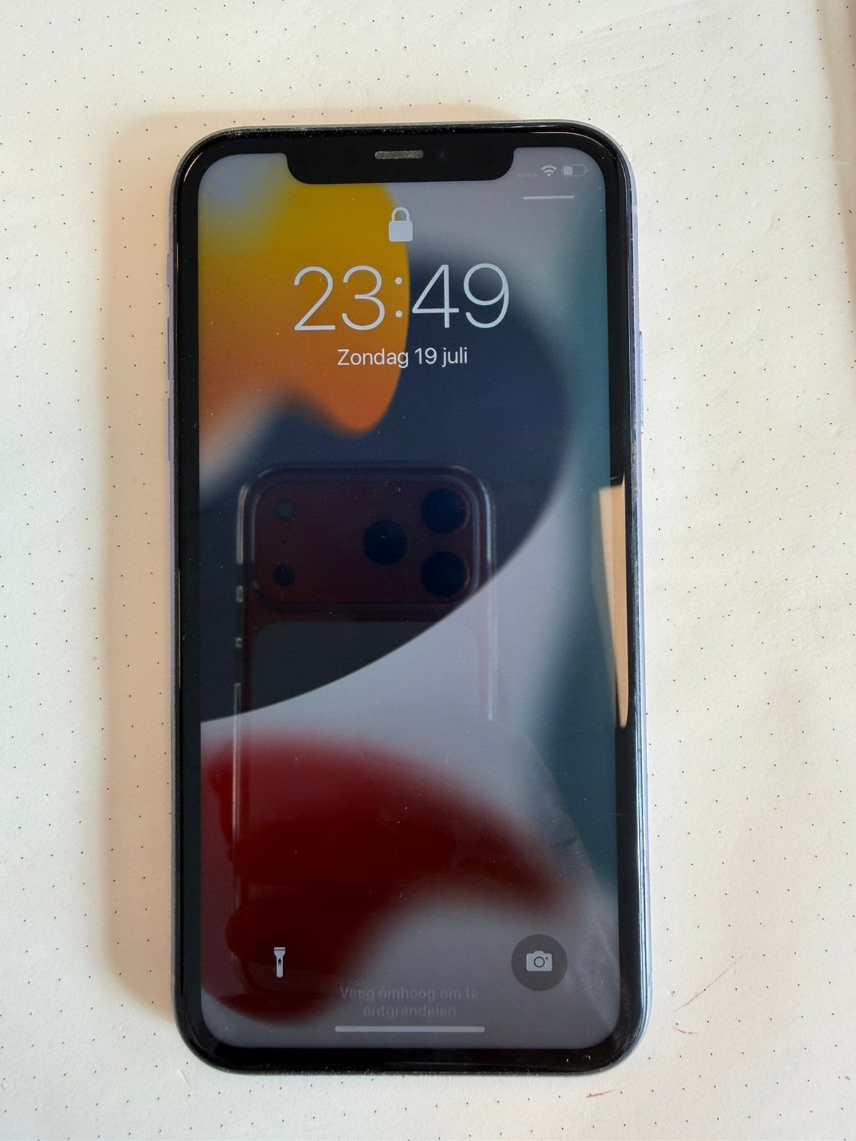 Iphone 11 Purple - zeer goede staat, Télécoms, Téléphonie mobile | Apple iPhone, Comme neuf, 128 GB, iPhone 11, Violet, Enlèvement ou Envoi