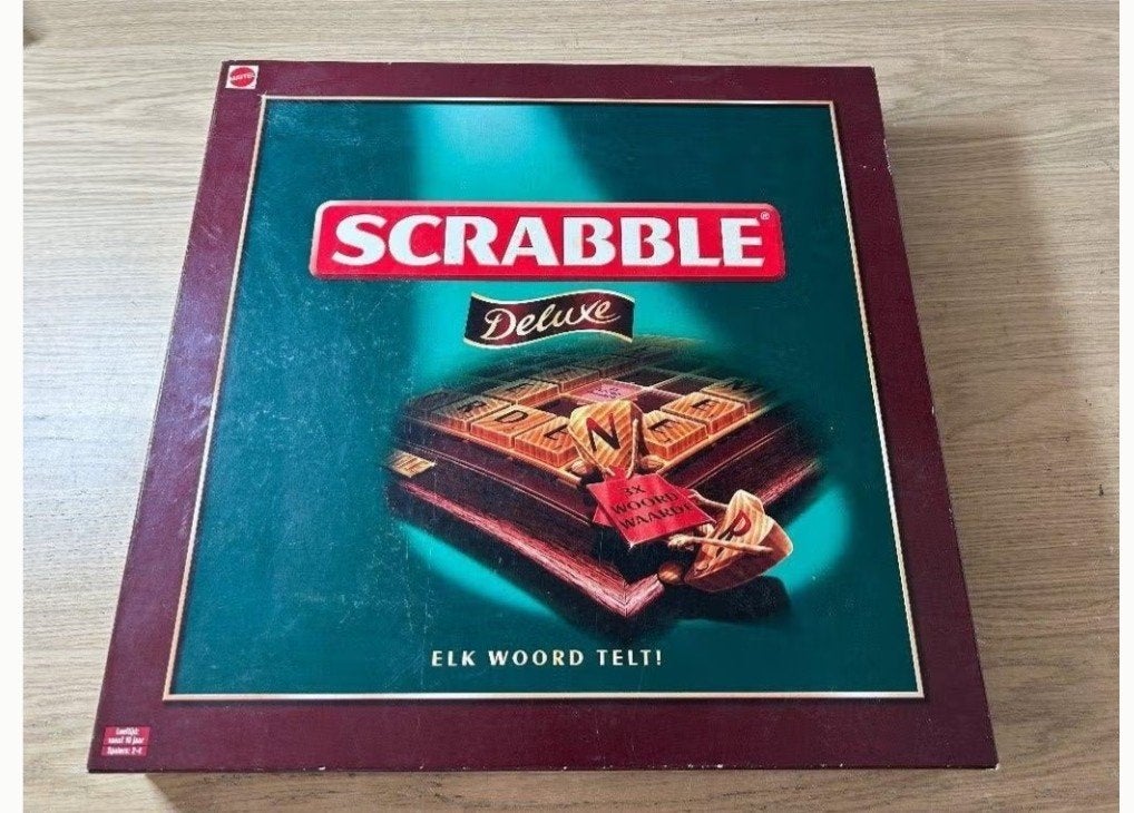 Scrabble de deluxe zoals nieuw, Ophalen