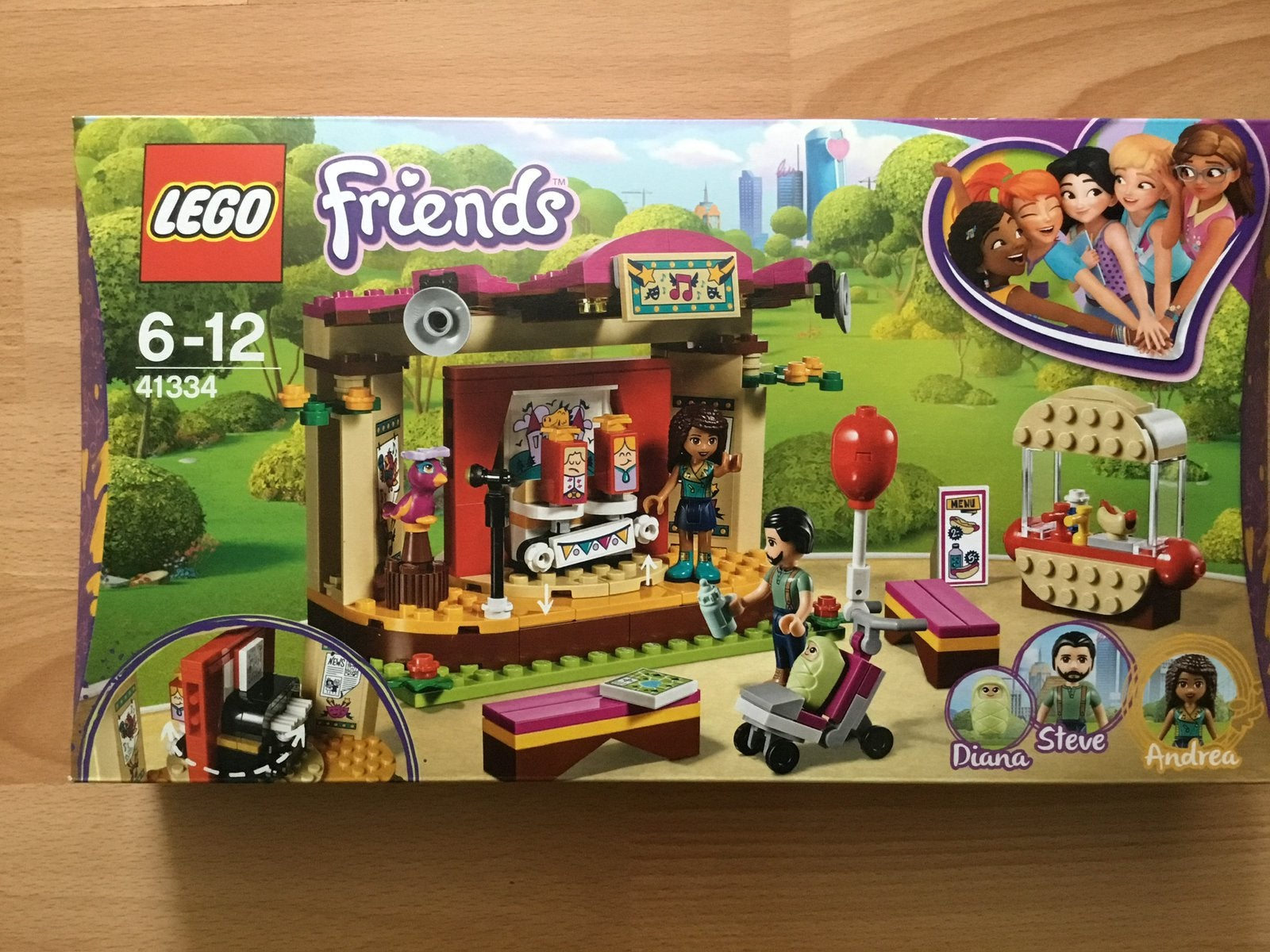 Lego friends 41334 Andrea’s parkprestaties - nieuw, Lego, Nieuw, Friends, Ophalen of Verzenden