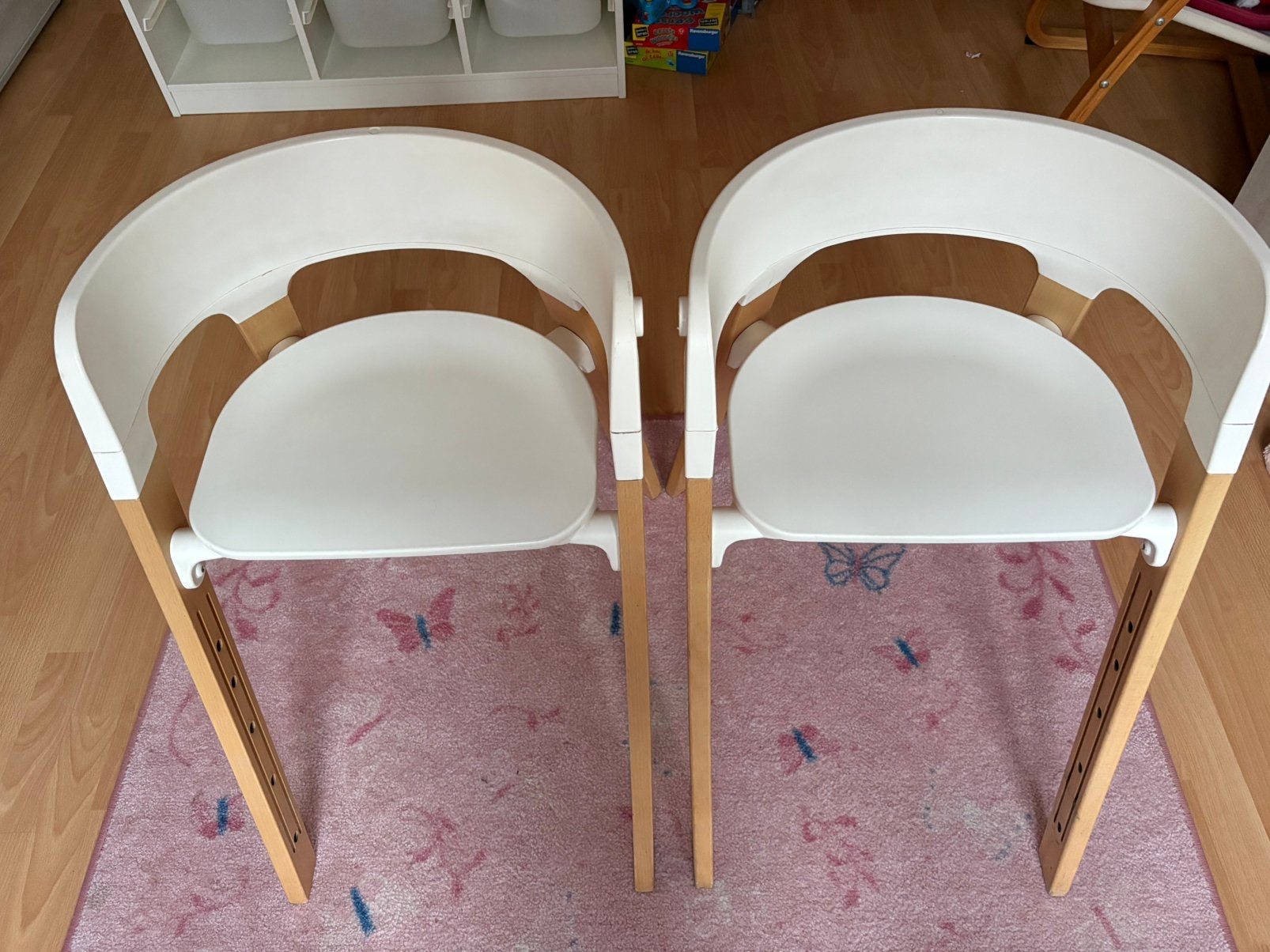 Kinderstoelen stokke proper en geen schade, Kinderen en Baby's, Kinderstoelen, Ophalen, Zo goed als nieuw