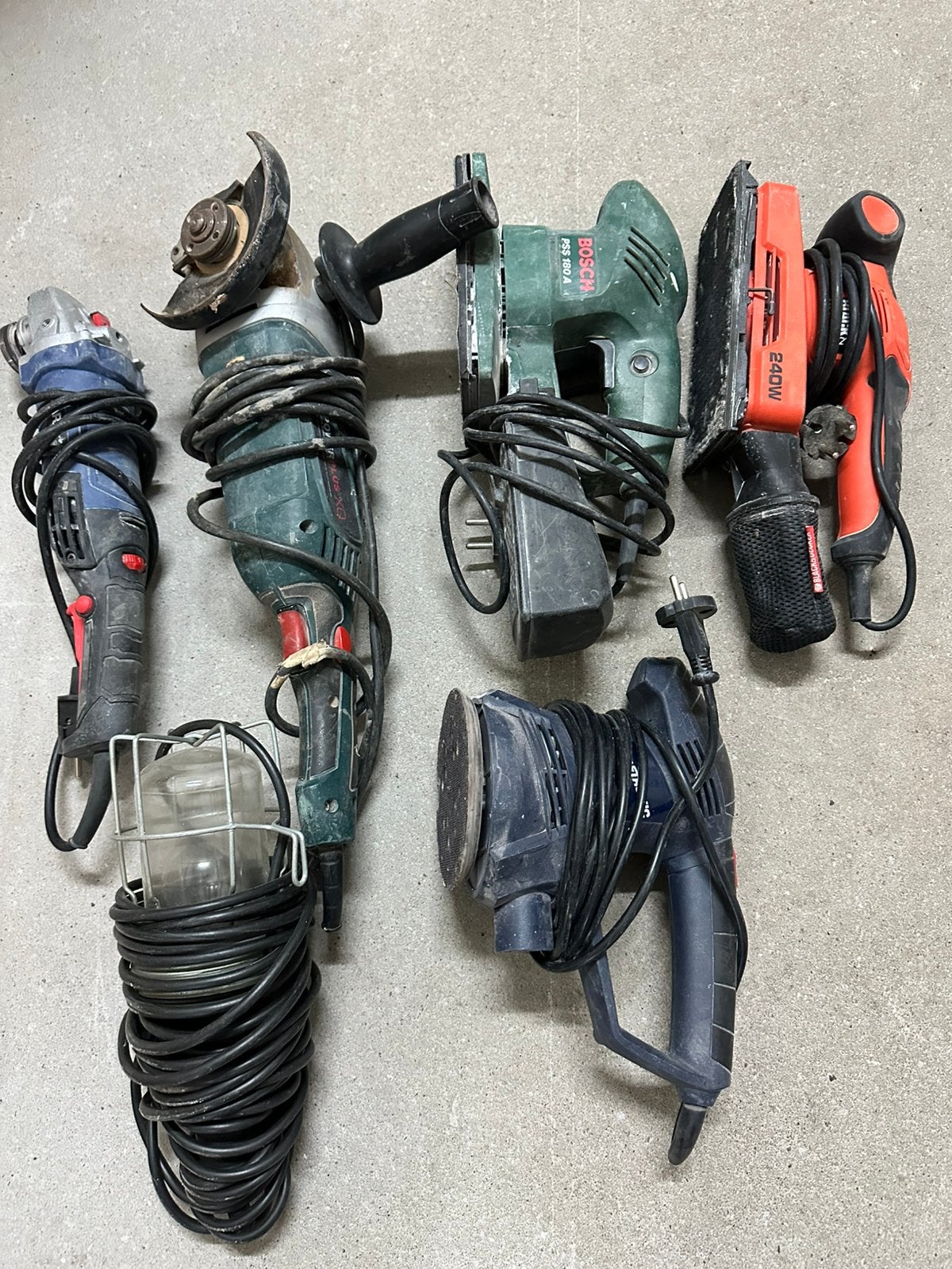 Slijpmachines en schuurmachine, Enlèvement, Comme neuf