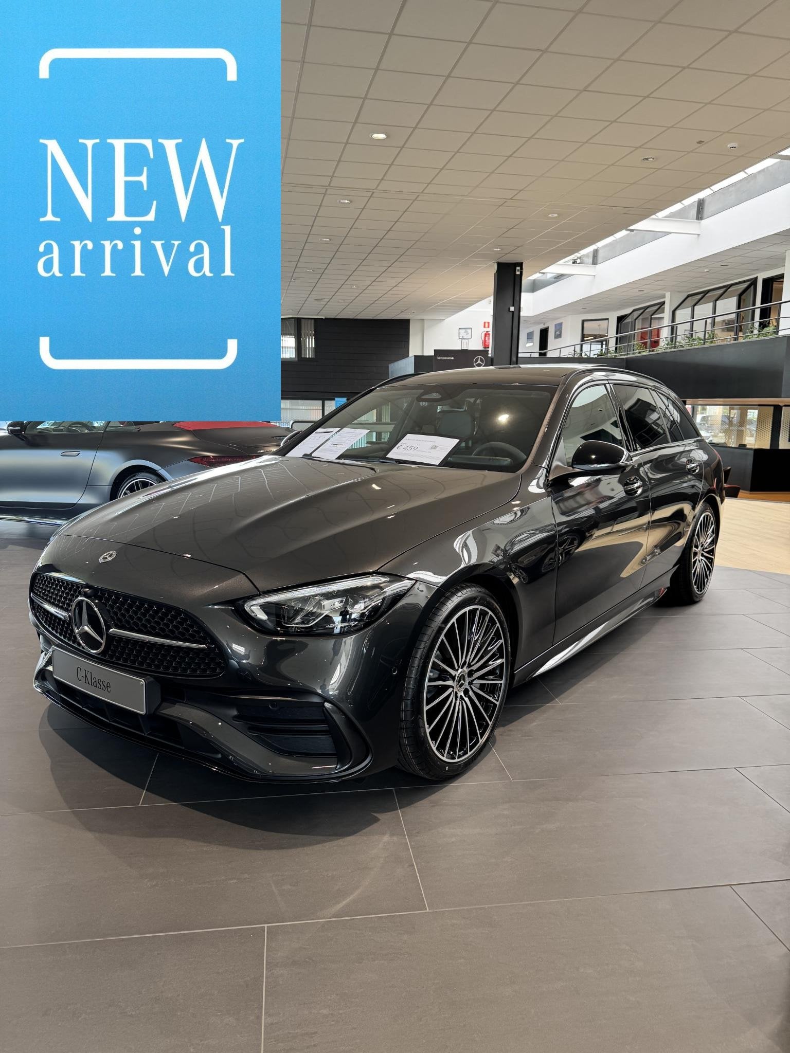 Mercedes-Benz C-Klasse Break C 180 Star Edition DOS 9117, Auto's, Automaat, 1800 kg, Zwart, 4 cilinders