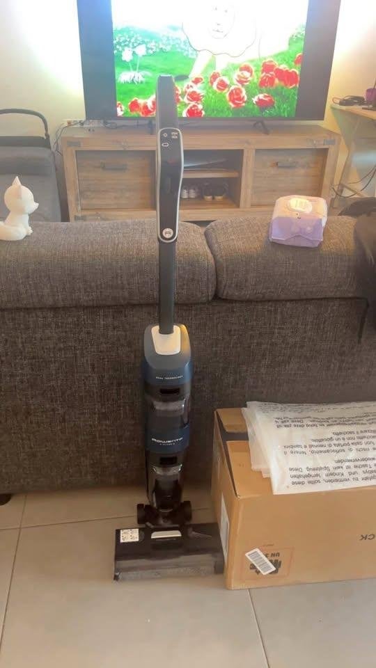 Rowenta 2 in 1, Electroménager, Convient aux sols durs, Enlèvement ou Envoi, Réservoir, Nettoyeur de sols