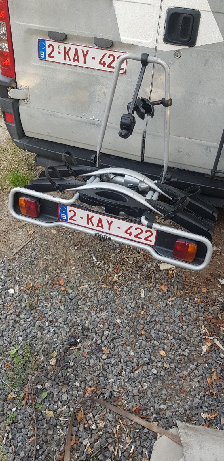 thule fietsendrager zeer goede staat, Auto diversen, Fietsendragers, Ophalen, Brede banden, Zo goed als nieuw, 2 fietsen
