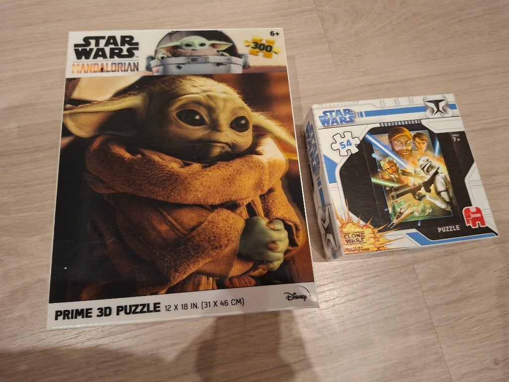 2 Star Wars Puzzels, Ophalen