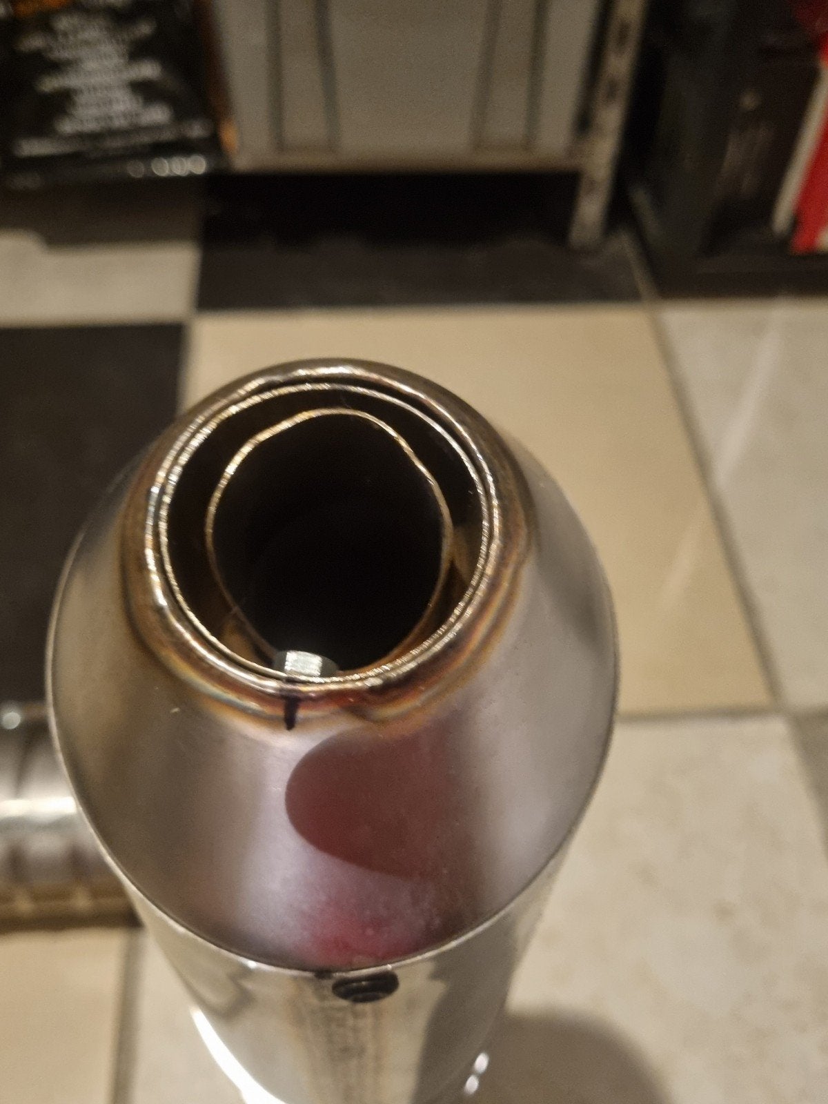 uitlaat demper 50mm, Ophalen of Verzenden